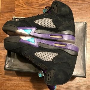 Nike Air Jordan 5 Black Grape